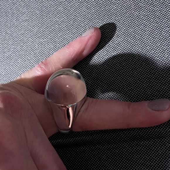 H. Stern solid 18K White Gold, Crystal Quartz! - Picture 8 of 10